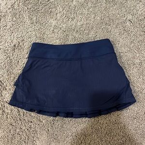ivivva girls navy blue skort skirt